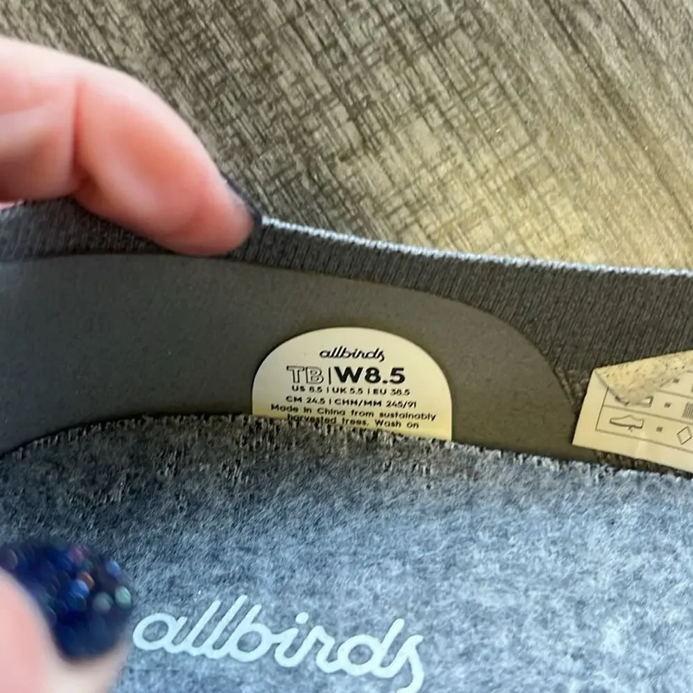 Allbird wool ballet flats. Size 8.5 - Picture 4 of 4